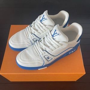 Authentic Mens Louis Vuttion Trainer Sneakers Size LV 8 (US 9)